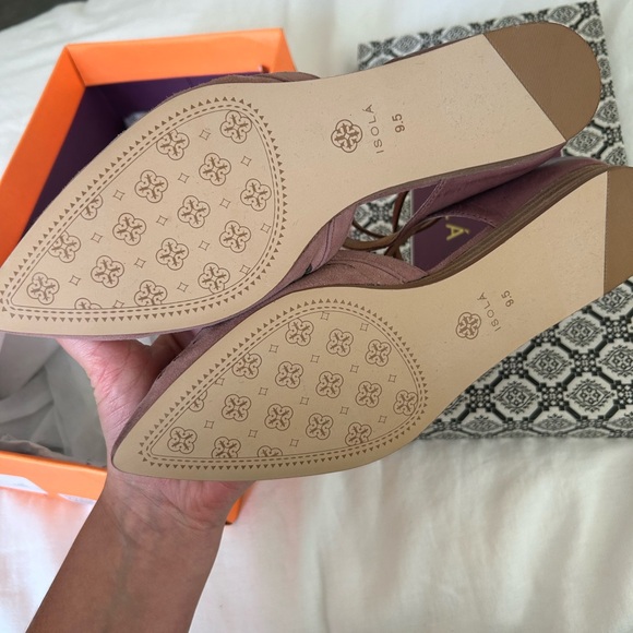 Isola Pink Laser-Cut flats - Picture 4 of 5